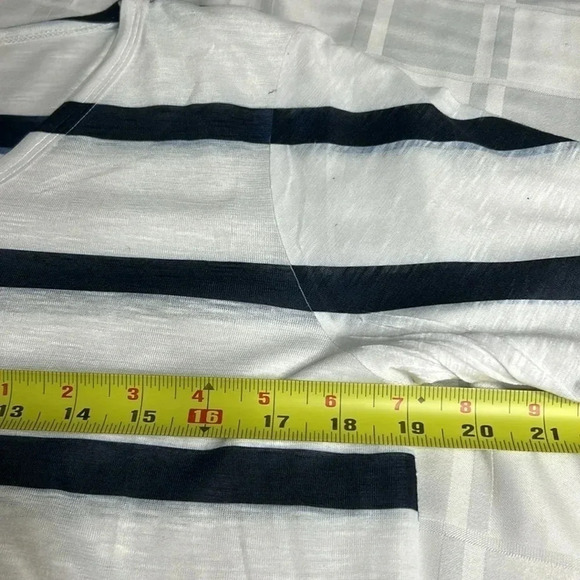 Y2K,vtg, NEW, MOFFI top,beaded floral, striped,sheer,feminine,cottagecore,boho - Picture 6 of 13